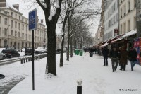 Belleville sous la neige