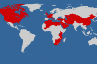 Pays visités fin 2006